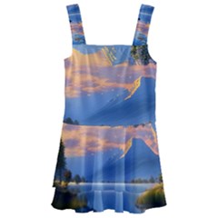 Beautiful Sunset Kids  Layered Skirt Swimsuit by GardenOfOphir