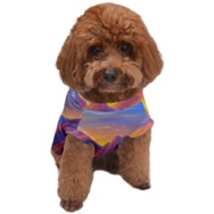 Great Sunset Dog T-shirt by GardenOfOphir