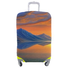 Glorious Sunset Luggage Cover (medium) by GardenOfOphir