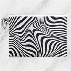 Pattern Geometric Lines Shapes Design Art Canvas Cosmetic Bag (xl) by Ravend