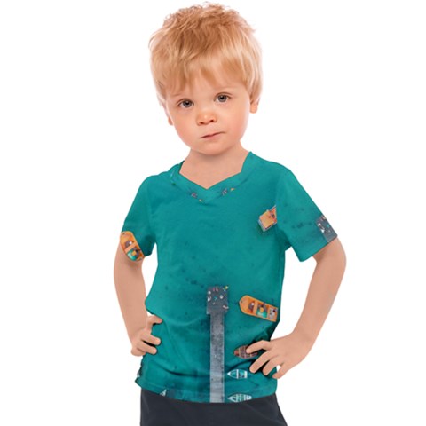 Dock Kids  Sports Tee by artworkshop