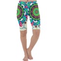 Artistic Pattern Mandala Cropped Leggings  View1