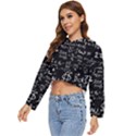 E=mc2 Text Science Albert Einstein Formula Mathematics Physics Women s Lightweight Cropped Hoodie View2