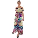 Spell Mojo Enchantress Off Shoulder Open Front Chiffon Dress View1
