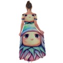 Spell Mojo Enchantress Off Shoulder Open Front Chiffon Dress View2