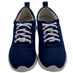 Navy Peony Blue	 - 	athletic Shoes by ColorfulShoes