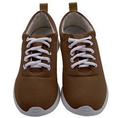 Raw Umber Brown	 - 	athletic Shoes by ColorfulShoes