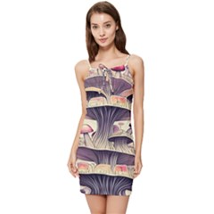 Magicians  Choice Mushroom Spellcharms Summer Tie Front Dress by GardenOfOphir