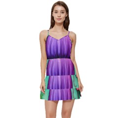Veil Presto Psilocybin Superstition Agaric Trick Button Mushroom Sciopticon Diablerie Voodoo Fairy Short Frill Dress by GardenOfOphir