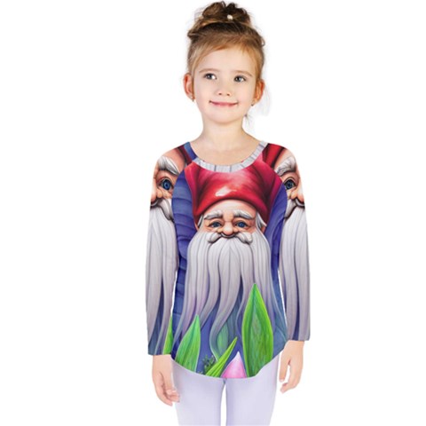 Magician s Charm For Sorcery And Spell Casting Kids  Long Sleeve Tee by GardenOfOphir