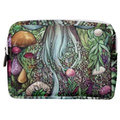 Craft Mushroom Make Up Pouch (medium) by GardenOfOphir