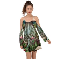 Craft Mushroom Boho Dress by GardenOfOphir
