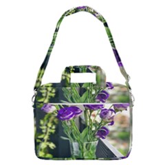 Cute Flower Wallpaper Macbook Pro 16  Shoulder Laptop Bag by artworkshop