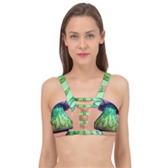 A Light Fantasy Cage Up Bikini Top by GardenOfOphir