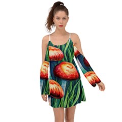 Enchanted Forest Mushroom Boho Dress by GardenOfOphir