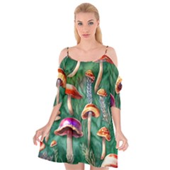 Witch s Woods Cutout Spaghetti Strap Chiffon Dress by GardenOfOphir