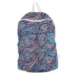 Background Ornament Paisley Foldable Lightweight Backpack by Jancukart