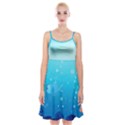 Ai Generated Ocean Sea Fish Aquatic Water Nature Spaghetti Strap Velvet Dress View1