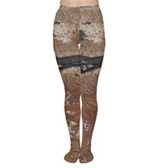 Rustic Charm Abstract Print Tights by dflcprintsclothing