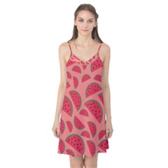 Watermelon Red Food Fruit Healthy Summer Fresh Camis Nightgown  by Wegoenart
