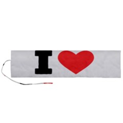 I Love Pamela Roll Up Canvas Pencil Holder (l) by ilovewhateva