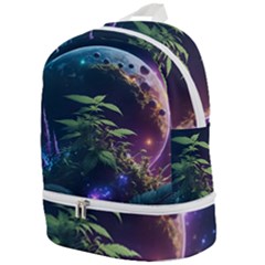Fantasypeople Mysticism Composing Zip Bottom Backpack by Jancukart