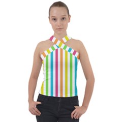 Pattern 41 Cross Neck Velour Top by GardenOfOphir