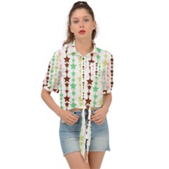 Pattern 50 Tie Front Shirt  by GardenOfOphir