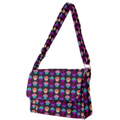 Pattern 207 Full Print Messenger Bag (s) by GardenOfOphir