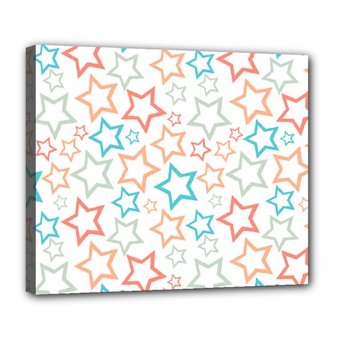 Background Pattern Texture Design Deluxe Canvas 24  X 20  (stretched) by Semog4