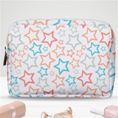 Background Pattern Texture Design Make Up Pouch (medium) by Semog4