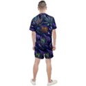 Ai Generated Succulents Flowers Men s Mesh Tee and Shorts Set View2