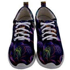 Ai Generated Succulents Flowers Mens Athletic Shoes by Semog4