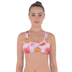 Pumpkin Tea Cup Pie Dessert Got No Strings Sports Bra by Semog4