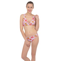 Pumpkin Tea Cup Pie Dessert Classic Banded Bikini Set  by Semog4