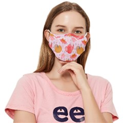 Pumpkin Tea Cup Pie Dessert Fitted Cloth Face Mask (adult) by Semog4