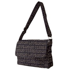 Pattern 314 Full Print Messenger Bag (s) by GardenOfOphir