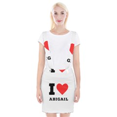 I Love Abigail  Braces Suspender Skirt by ilovewhateva