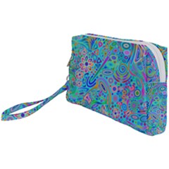 Tribal Pattern Pattern Wristlet Pouch Bag (small) by Semog4