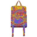 Colorful Spiral Abstract Swirl Twirl Art Pattern Buckle Everyday Backpack View3