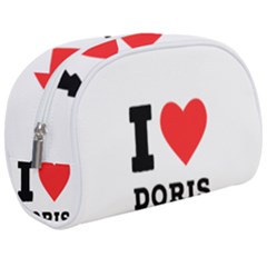 I Love Doris Make Up Case (medium) by ilovewhateva