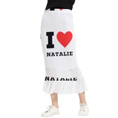 I Love Natalie Maxi Fishtail Chiffon Skirt by ilovewhateva