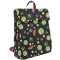 Watermelon Berry Patterns Pattern Flap Top Backpack View2