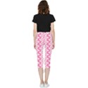 Cute Candy Illustration Pattern For Kids And Kids At Heart Inside Out Lightweight Velour Capri Leggings  View4