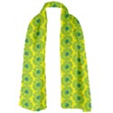 Gerbera Daisy Vector Tile Pattern Lightweight Scarf  View1