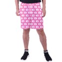 Pink Modern Chic Vector Camera Illustration Pattern Men s Pocket Shorts View1