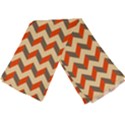Modern Retro Chevron Patchwork Pattern Lightweight Scarf  View3