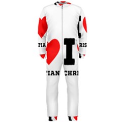 I Love Christian Onepiece Jumpsuit (men) by ilovewhateva