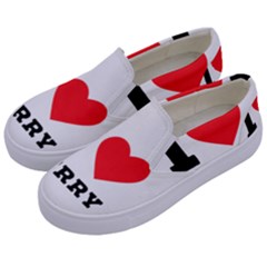 I Love Jerry Kids  Canvas Slip Ons by ilovewhateva