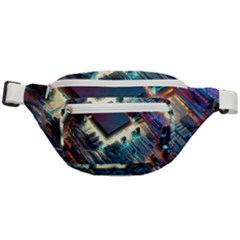 Ai Generated Motherboard City Technology Tech Cpu Fanny Pack by Jancukart